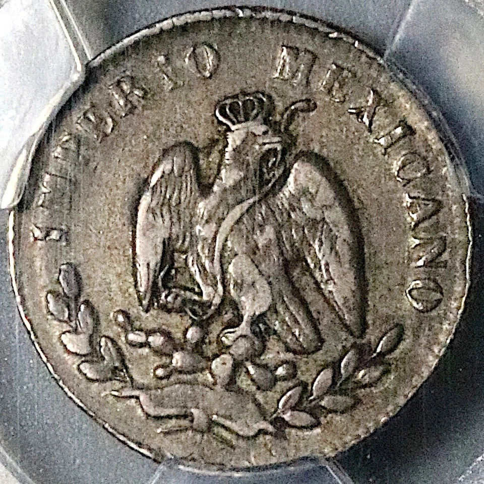 1864-M PCGS XF 45 Mexico 10 Centavos Imperial Maximilian Silver Coin (25031901C) - Image 2 of 4
