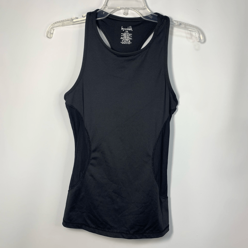 Kyodan Women's Stretchable Racerback Top Tank Black Size P/S