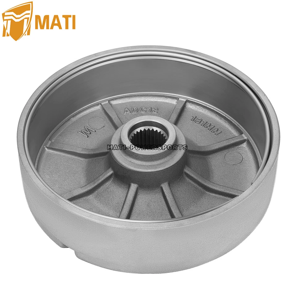 Tambor de freno trasero para Honda Foreman 500 2005-2013 Foreman Rubicon 500 2001-2014 Foto 2 de 4