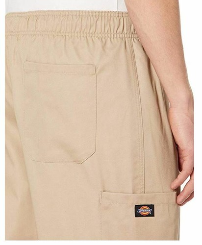 NEW Dickies Chef Unisex-Adult's Elastic Waist Cargo Pocket Pant, Khaki, XS - Picture 4 of 7