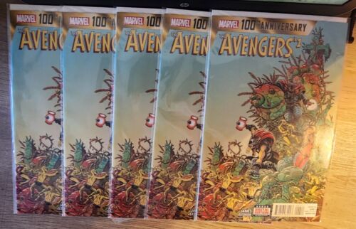 Avengers 100th Anniversary Dealer Lot of 5 - Picture 1 of 2