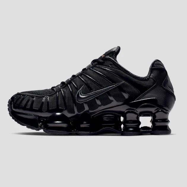 Nike shox women black clearance