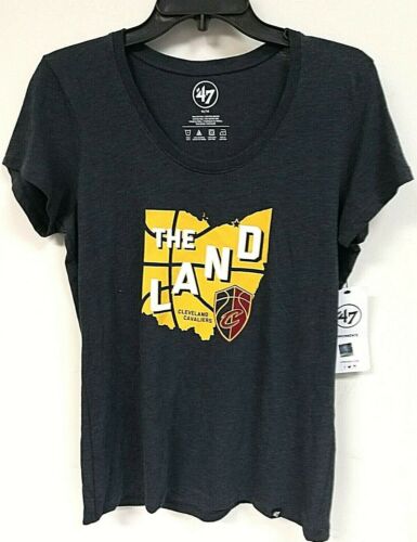 '47 Brand Women's Cleveland Cavaliers Short Sleeve Shirt, Size M - 9P_A7 - Picture 1 of 5