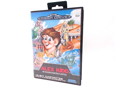 Alex Kidd in the Enchanted Castle - Sega Mega Drive - ohne Anleitung