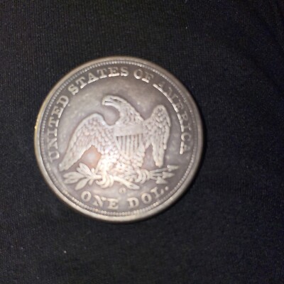 1851-O Seated Liberty Silver One Dollar Early Rare Key Date XF