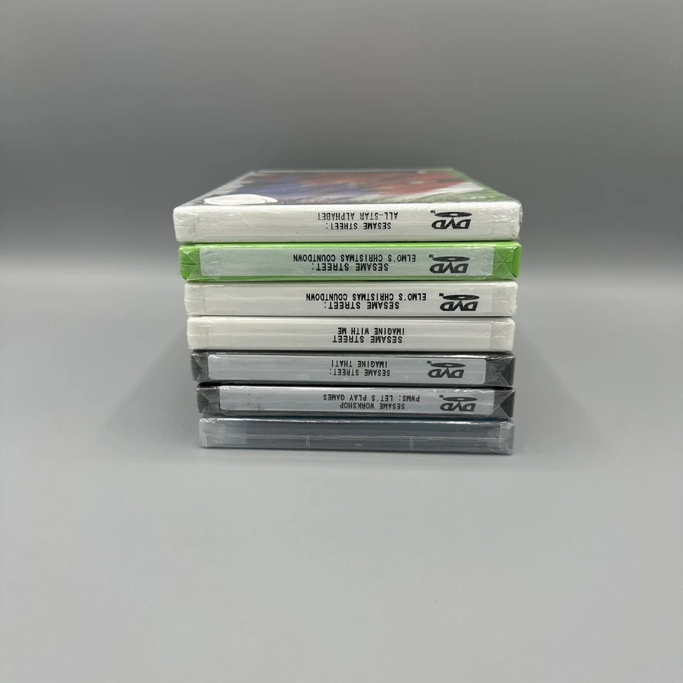 PBS & Sesame Street DVD Bundle - NEW and SEALED - Rare OOP Titles Foto 2 de 3