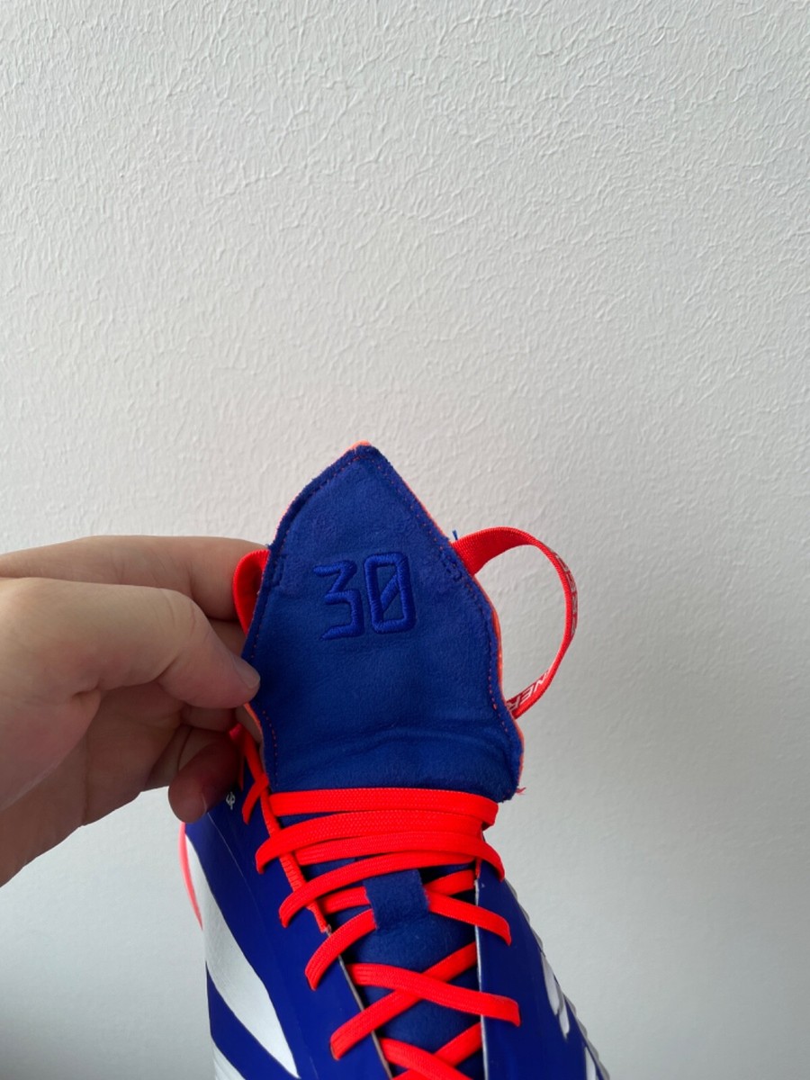 ADIDAS PREDATOR ELITE FT SG BLUE/ORANGE SOCCER CLEATS BOOTS ADIDAS PREDATOR ELITE FT SG BLUE/ORANGE SOCCER CLEATS BOOTS