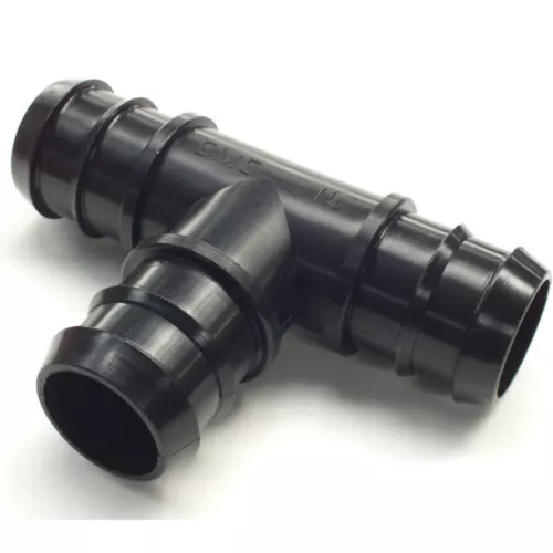 hose pipe t piece tee 38mm 1.5 inch pond fitting image 1