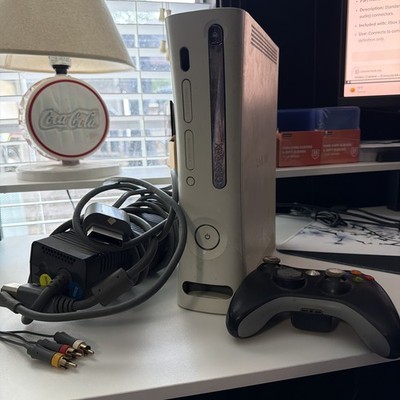 Original Xbox 360 Console W/ Power and Display  No Hard Drive  Tested & Working