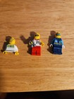 LEGO 3 Different Minifigures as Parts. Please See Pics. played with (Bag# 19) — photo 1