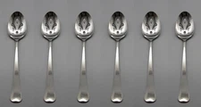 Oneida Stainless Flatware - DISTINCTION Slotted Serving Spoons - Set of Six *