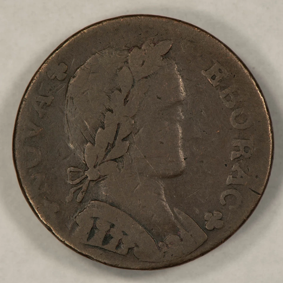 Moneda de cobre colonial Nova Eborac Nueva York 1787 - SKU-B5357 Foto 4 de 4