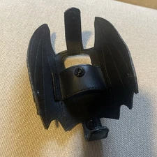 Bat PU Leather Inhaler Pouch Asthma Leather Inhaler Holder Protective Belt Clip