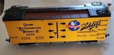 LGB G Scale Schlitz Union Refrig Transit Boxcar #4074 Z 02