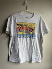 Disney Lion King Hakuna Matata Graphic Tee Womens Large White Movie Shirt