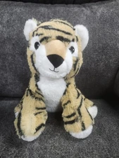 Warmies Plush Tiger Microwaveable Lavender Stuffed Animal Plush Soft Weighted 9"