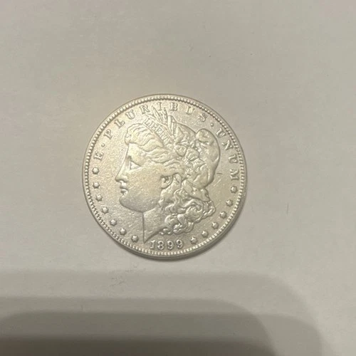 1899 Morgan Silver Dollar $1 Coin 0.9 Fineness in Protective Case Uncertified