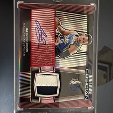 2019-20 Obsidian - Jersey Autographs Jalen Brunson #JA-JBR Electric Etch Red /5