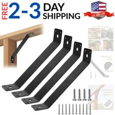 Angle Brackets 4 Pcs 11.2" Inside Mount 45-Degree Angle Corner Braces Inside ...