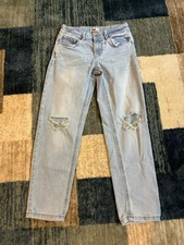 So Good For Life Girls Size 10 Girl Jeans Distressed Light Blue Adjustable Waist