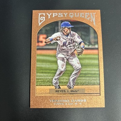 2011 Topps Gypsy Queen - Jose Reyes #42 Framed Paper /999