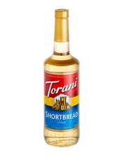 Torani Shortbread Flavoring Syrup 750 mL Glass Bottle