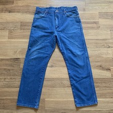 Vintage 1990s Wrangler 13MWZ Jeans Mens 36x29 (fit 35x28) Made in USA Cowboy