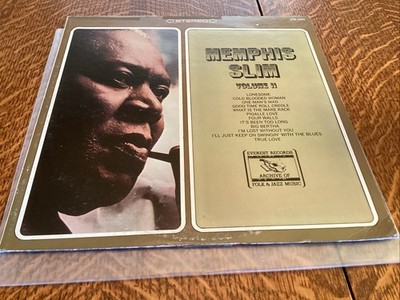 MEMPHIS SLIM  VOLUME II VINYL LP 1974  .longtime Collaborator of Matt Murphy NM
