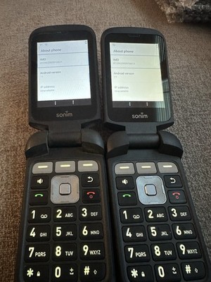 Sonim XP3 Plus XP3900 T-Mobile 4G LTE Ultra Rugged Flip Phone 16GB *2 Phone Lot*