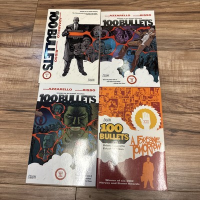 100 Bullets TPB Lot-Deluxe Edition-Books 1 2 3 8