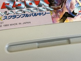 Macross Scrambled Valkyrie Super Famicom SFC Nintendo SNES Used Tested Japan JP