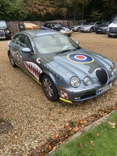 2003 Jaguar S-Type V6 ? Custom Aircraft-Themed Wrap ? RAF Roundels- Rally car