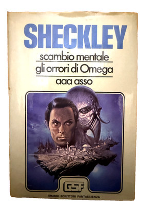 MENTAL EXCHANGE - THE HORRORS OF OMEGA - AAA ACE, Sheckley, Euroclub GSF, 1981*
