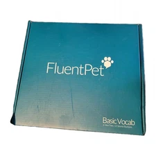 FluentPet Basic Vocab Kit w/ 6 Hex Tiles & 12 Speech Buttons Fluent Pet