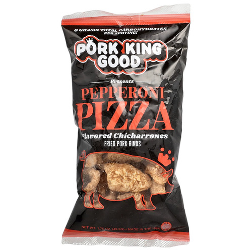 Flavored Chicharrones, Pepperoni Pizza, 1.75 oz (49.5 g)