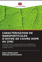 Raja Manickam (U. A.) | CaractÉRisation De Nanoparticules D'oxyde De Cuivre...