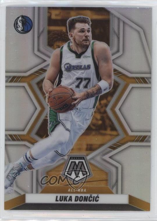 2021-22 Panini Mosaic All-NBA Silver Prizm Luka Doncic #282