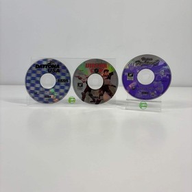 3 Game NFR Pack [Virtua Cop, Virtua Fighter 2, Daytona USA] (Sega Saturn, 1996)