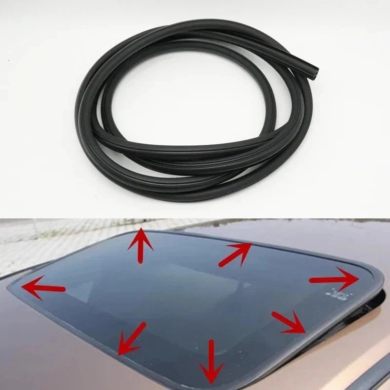 Sunroof Glass Waterproof Rubber Seal Strip For Hyundai Tiburon Coupe 2003-2008/ - Изображение 2 из 4