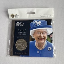 Queen Elizabeth II 2017 Sapphire Jubilee Sealed Royal Mint 5 Pound Pack BUNC