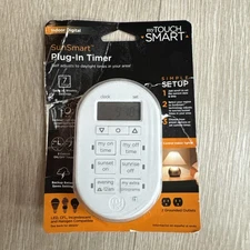 myTouchSmart 7-Day Programmable Indoor Plug-In Digital Timer