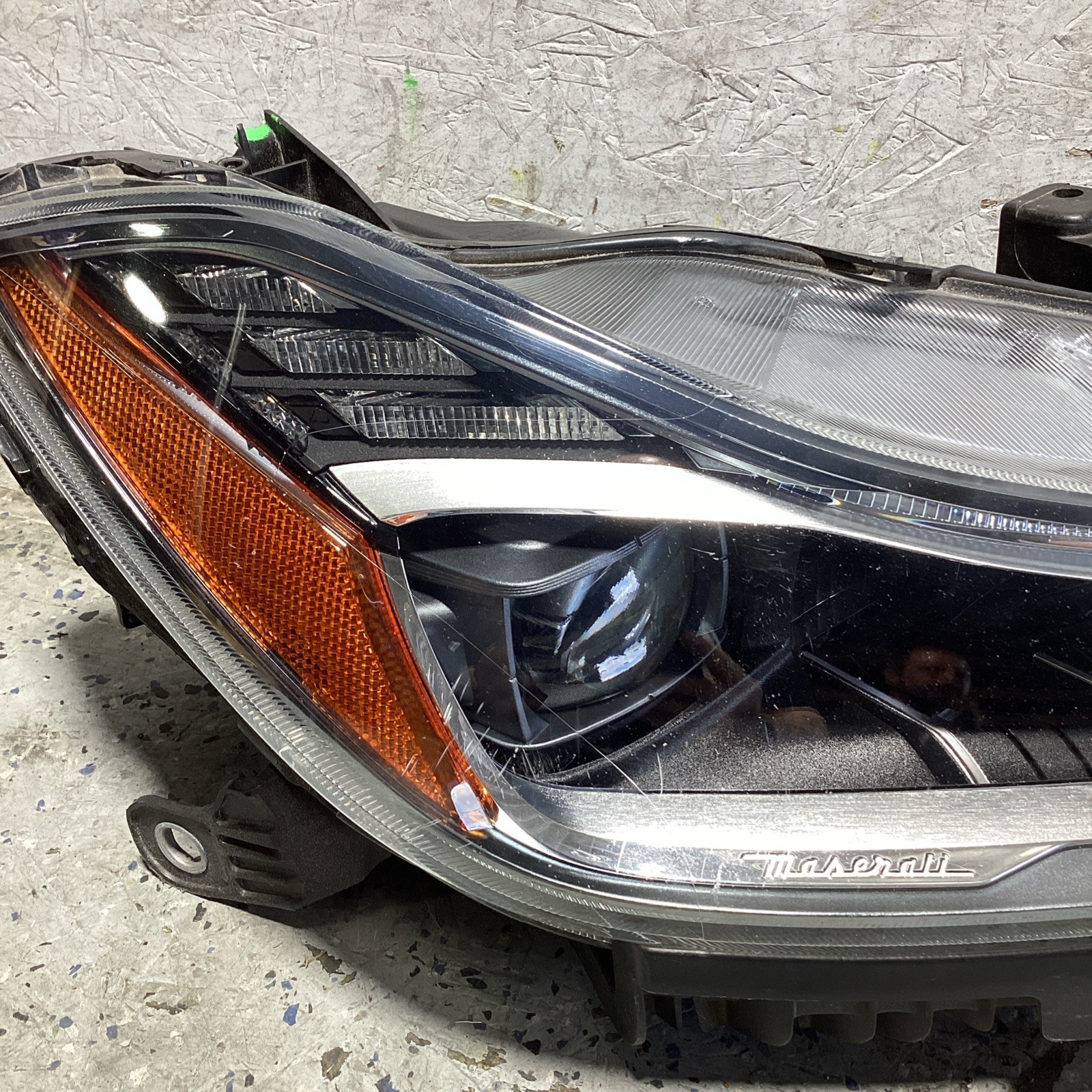 2018-2023 MASERATI GHIBLI RIGHT  RH PASSENGER SIDE HEADLIGHT LED OEM USED