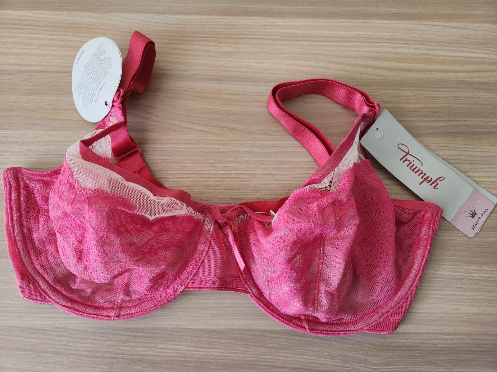 Triumph Beauty-Full Charm W Underwired Balcony Bra Pink 34F
