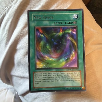 YuGiOh Neo Space (V.2) POTD-EN046 Ultimate Rare 1st Edition yu-gi-oh sehr selten