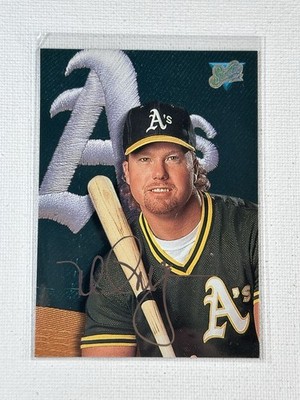1993 Donruss Studio ~ Mark McGwire ~ 141 ~ Athletics