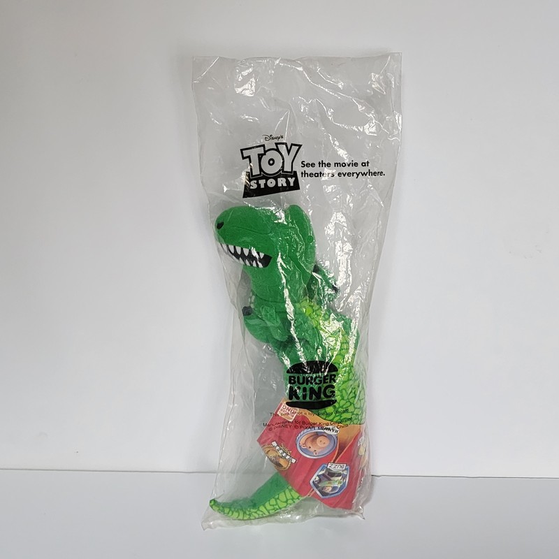 Burger King Disney Toy Story Pals  Rex 1995 Sealed in Bag