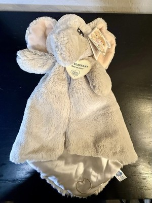 Precious Moments Tuk Elephant Luvster Lovey Security Blanket Gray 2016 Aurora