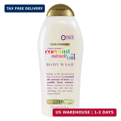 Coconut Miracle Oil Ultra Moisture Body Wash Rich Shower Gel