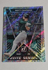 2020 Panini Donruss - Elite Series Matt Chapman #E-11 Rapture