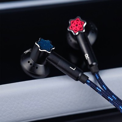 QIGOM S55 Magician IEMs HIFI Wired Flat-head Earphones 15.4mm Dynamic Driver